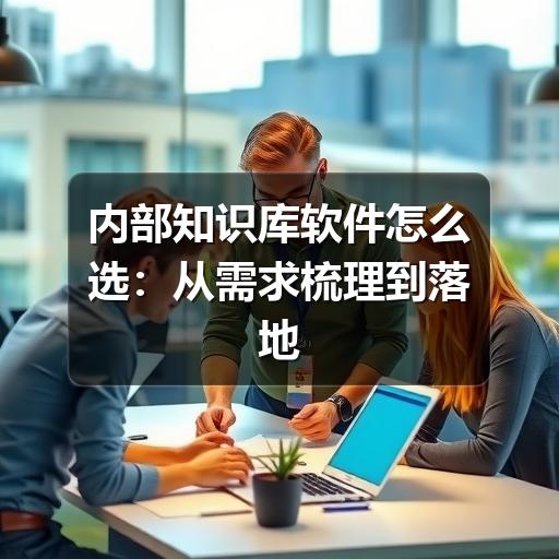 内部知识库软件怎么选:从需求梳理到落地维护的实用指南 - Meta企服知识库-图4 内部知识库软件怎么选:从需求梳理到落地维护的实用指南 - Meta企服知识库-图4